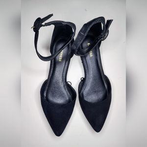 Express Ankle Strap Ballet Flat Size 10